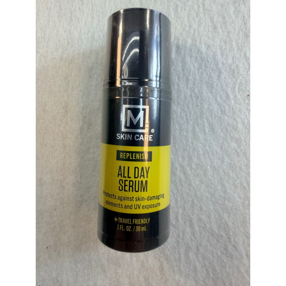 M Skin Care Replenish All Day Serum 1 fl oz UV Protection Niacinamide 30457
